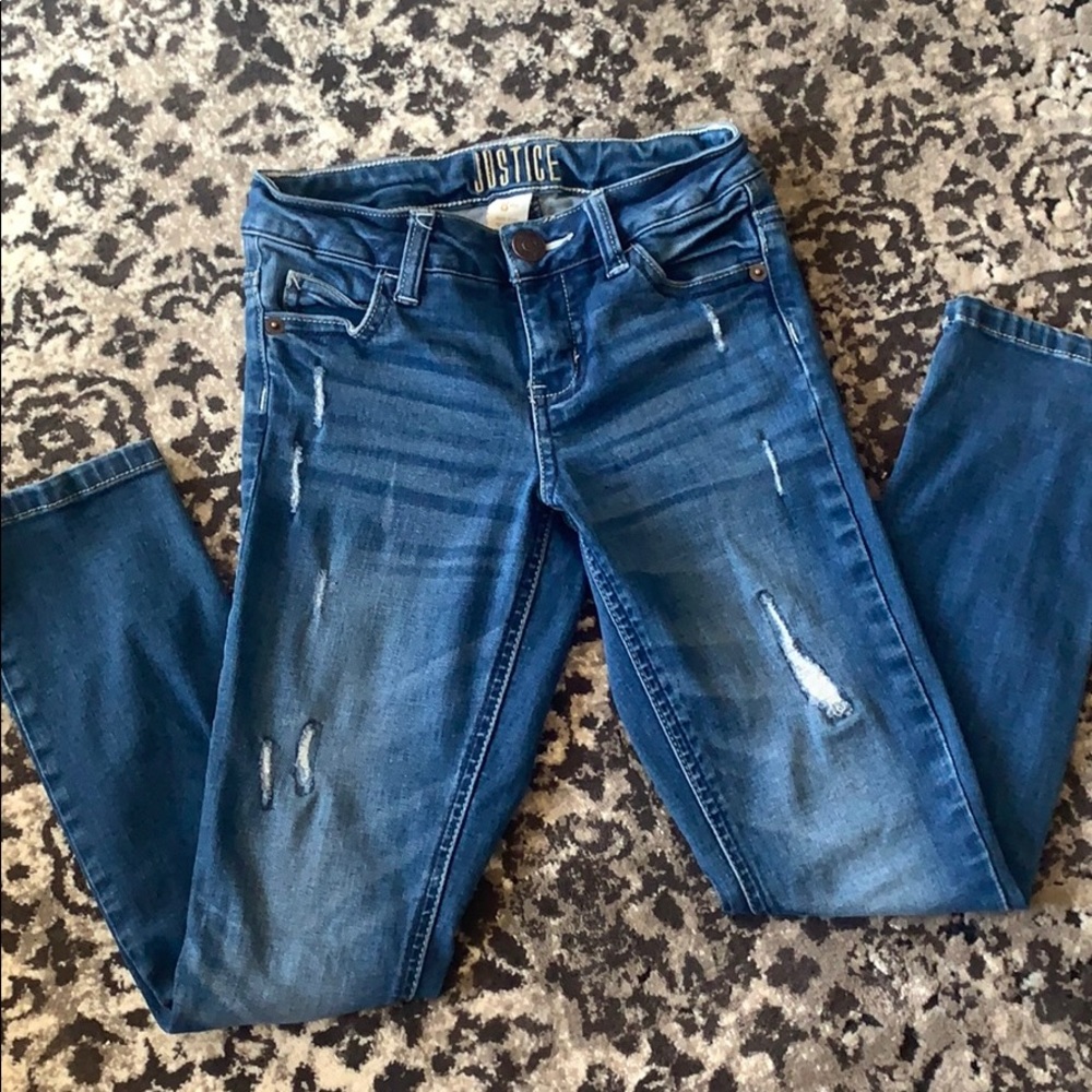 Cute girls jeans 8 slim